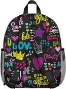Toddler Backpack for Girls 3-8: Preschool Kindergarten Backpack - Cute Kids Backpacks for Girls-Confident Girl by TinyTreasures Baby Boutique