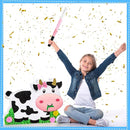 WERNNSAI Dairy Cow Piñata - Farm Animal Party Game Cow Pinata for Girls Birthday Party Decorations Kids Happy Party Favor Supplies with Bat Blindfold, Farm Theme Candy Toys Filler by TinyTreasures Baby Boutique