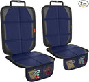 Car Seat Protector,2 Pack Automotive Seat Protectors Baby Carseat Pad Waterproof & Durable 600D Fabric for Child Baby Car Seat Mat Vehicle Pet Cover 2 Storage Pockets (Blue) by TinyTreasures Baby Boutique