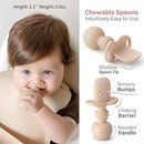 SAMiGO Silicone Baby Feeding Set, Suction Plate Bowl Set, Self Feeding Spoons, Bib, Cup, Baby Led Weaning Supplies, First Stage Feeding Essentials, Food Eating Utensils, 6+ Months by TinyTreasures Baby Boutique