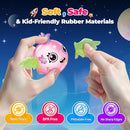 DIY Space Magic Balloon Craft Kit, Sticker Decorated Balloons Toy for Kids, Rocket Air Pump Fun with Balloon Monster Pals, DIY Creative Activity, Birthday Gifts for Girls Boys Ages 3+ by TinyTreasures Baby Boutique