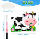 WERNNSAI Dairy Cow Piñata - Farm Animal Party Game Cow Pinata for Girls Birthday Party Decorations Kids Happy Party Favor Supplies with Bat Blindfold, Farm Theme Candy Toys Filler by TinyTreasures Baby Boutique