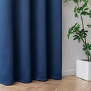 Blackout Curtains Custom Size for Bedroom 1 Panel, Thermal Insulated Blackout Curtains, Solid Grommet Privacy Room Darkening Drapes for Living Room Window (Customsize, Navy Blue) by CozyNest Decor
