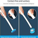 Disposable Toilet Brush with 40 Wand Refill Heads - KIRIKIT Wall-Mounted Toilet Brush and Holder Bowl Cleaner Set with 3 Scents for Deep Cleaning and Hygienic Bathroom Toilet Cleaning System by CozyNest Decor