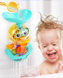 Bath Toys for 12 24 36 Months Babies, Bathtub Toys for Toddlers Kids Ages 1-3, 4-8, Waterfall Bath Toys for Boys and Girls, Small by TinyTreasures Baby Boutique
