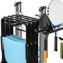 TORACK Garage Storage Organizer Systems, Wall Mount Overhead shelving, 48 inch Heavy Duty Steel Tool Racks, 6-Pack 12'' Double Hooks, 48 inch by 7 inch Floating Shelves, up to 1200Ibs by GreenHaven Gardens