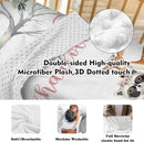 Personalized Nursery Crib Bedding Set: Custom Name 5 Piece Baby Crib Sets with Cute Sika Deer & Fox Pattern - Toddler Double Layer Blanket Set, Comfortable Crib Bed Sheets for Baby Grils by TinyTreasures Baby Boutique