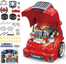 Interactive Truck Engine Toy with Removable Parts - Lights, Sounds, and Fun for Young Mechanics -Unleash their Creativity and Motor Skills with this Truck Engine Toy- Ideal Gift for 3-5-Year-Old Boys by TinyTreasures Baby Boutique