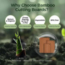 Bamboo Cutting Board, Durable Wood Cutting Boards for Kitchen with Deep Juice Grooves & Built-in Handles, Ideal Charcuterie & Chopping for Meat, Vegetables and Fruits Ideal Kitchen Gifts by CozyNest Decor