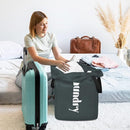 Sylfairy 2 Pack XL Laundry Bag with Strap,Heavy Duty Travel Laundry Bag,Rip-Stop Dirty Clothes Shoulder Bag with Drawstring,Easy Fit a Laundry Hamper or Basket Travel Essentials by TinyTreasures Baby Boutique