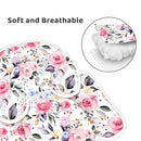 Infant Car Seat Insert, 2-in-1 Reversible Baby Carseat Head Support for Newborn, Soft Carseat Insert Cushion for Baby Girls, Adjustable Baby Headrest for Strollers by TinyTreasures Baby Boutique
