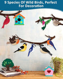 CiyvoLyeen Wild Birds Sewing Craft Kit Animal Sewing Kit for Boys and Girls Beginners Set of 12 Sewing Projects Gift for Kids by TinyTreasures Baby Boutique