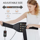 UTK Heating Pad for Back Pain Relief, Far Infrared Heating Pads with 20 Natural Jade Stones, Heating Fast, Hot Enough, Auto Shut Off, Smart Controller, 55'' Large Size Heat Pad for Back by CozyNest Decor