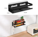 Spice Rack for Rrefrigerator Self Adhesive Spice Shelf Kitchen Home Organization and Storage by CozyNest Decor