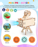 Poraxy STEM Science Kits for Kids Ages 8-10-12, 5 Set 3D Wooden Puzzles, Toys for Ages 8-13, DIY Educational Science Building Kits Crafts, Birthday Gifts for Boys and Girls 8 9 10 11 12 13 Year Old by TinyTreasures Baby Boutique