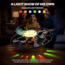 SYMA Drone for Kids with 7-Color LED Light, X660 Mini Drone with 3D Flip, Rotary Ascent, Headless Mode, Speed Switch and Full Protection RC Toys Gifts for Beginners Adults by TinyTreasures Baby Boutique