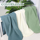 Hooyax Muslin Baby Lounger Cover, 100% Cotton Durable Newborn Lounger Cover, Soft and Breathable Infant Lounger Cover for Boys Girls, Covers Only (Green) by TinyTreasures Baby Boutique