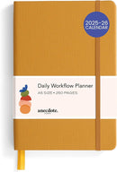 Anecdote 2026 Planner: A Monthly, Weekly & Daily Planner 2026 for Planning Your Success - A5 Size Hardcover Start Anytime and Achieve your Goals - Mustard by TinyTreasures Baby Boutique