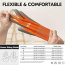Vgo... 15-Pairs Safety Work Gloves, Gardening Gloves, Polyurethane Coated, Dipping Gloves, Latex Free (Size M,Orange, PU2103) by GreenHaven Gardens