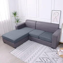 hyha Waterproof Couch Cushion Covers, Sectional Sofa Slipcovers Washable, L Shape Chaise Dog Couch Covers for Sectional Sofa, Universal Furniture Protector (1 Piece for Chaise XL, Grey) by CozyNest Decor