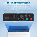 ROVSUN 30LBS Washing Machine, Full-Automatic Portable Washer with Stainless Steel Drum, Electric Laundry Machine, 110V Washer and Spin Dryer Combo with Drain Pump for Home, Apartment, Dorm by CozyNest Decor