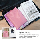 Polecasa Small Heavy Duty Laundry Bag with 130gsm Tear Resistant Fabric and Handles, Easy to Carry Durable Dirty Clothes Drawstring Bag, Perfect for College Dorm, Travel, 2 Pack 21”x24”,Pink by TinyTreasures Baby Boutique