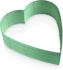 Galvanized Raised Garden Beds Outdoor // Planter Raised Beds for Gardening, Vegetables, Flowers // Large Metal Garden Box (Light Green) // Tool-Free Assembly by GreenHaven Gardens
