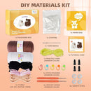MOREJMTT Crochet Kit for Beginners, Learn to Crochet, Include Easy Knitting Soft Yarn, Step-by-Step Video Tutorial, Hook, Holiday Birthday Gift for Adults and Kids(Polar & Brown Bears) by TinyTreasures Baby Boutique