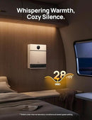 Dreo Smart Wall Heater, IP24 Electric Space Heater with ALCI Plug for Indoor Use, 30° Oscillation, Adjustable Thermostat, Remote Control, Works with Alexa, 24H Timer, Easy-mounted Heater for Bathroom by CozyNest Decor