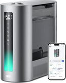 Dreo 6L Humidifiers for Bedroom, Smart Warm & Cool Mist for Large Room, 60Hr Quiet Runtime for Baby, Plant, Humidity Sensor, Indicator Light, 12H Timer, Google/Alexa, HM713S by TinyTreasures Baby Boutique