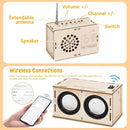 Stem Projects Toys for Boys age 8-12 12-14 Science Kit Building Own Bluetooth Speaker & FM Radio DIY Electronics Kit Science Experiments Kid 9-12 Boy Toys Birthday Gift 8 9 10 11 13 Year Old Teen Girl by TinyTreasures Baby Boutique