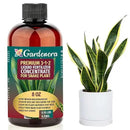 Premium Liquid Snake Plant Fertilizer - 3-1-2 Concentrate for Indoor Plants and Flowers by Gardenera | Organic Plant Food for Snake Plants - 8oz by GreenHaven Gardens