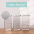 Pop Containers with Lids - Stackable Airtight Food Storage, Kitchen Pantry Storage Containers for Snacks Candy Salt Herbs Spices BPA-Free (12PCS (1.2 + 2.0 + 2.7 + 3.3 Qt) * 3) by CozyNest Decor