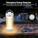 Wurkkos CL01 Camping Lantern Rechargeable, 550LM Waterproof Tent Light with Magnet Base, Up to 300H Runtime,Portable Lantern Flashlight with RGB light,Emergency Camp Light for Hurricane,Hiking,Camping by GreenHaven Gardens