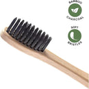 Greenzla Bamboo Toothbrushes for Adults – 12 Pack Wooden Toothbrush Set with Charcoal-Infused Soft Bristles, Natural Oral Care for Daily Use by CozyNest Decor