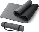 Yoga Mat Non Slip Anti-tear,extra thick-2/5 inch（10MM）High Resiliency Professional POE Yoga Mats for Women Men Kids,72"x24"inch,Workout, Yoga, Pilates and Floor Exercise, with Carrier Strap by TinyTreasures Baby Boutique