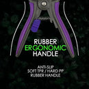 Bud Trimming Scissors Non-stick Resin Resist Blade Micro-Tip Garden Snips 6" Fluorine Coating Garden Scissors Pruning Shear Precision Leaf Stem Sharp Snips Effort-saving by GreenHaven Gardens