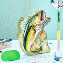 WERNNSAI Fish Piñata - Fishing Game Pinata Ocean Pinata Under the Sea for Boy Adult Party Decoration Summer Pool Party Game Supplies Favors with Bat Blindfold by TinyTreasures Baby Boutique