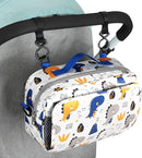 Accmor Stroller Organizer, Universal Stroller Organizer with Insulated Cup Holder Pocket, Dual Purpose Large Capacity Stroller Bag Caddy, Stroller Accessories Fits for Uppababy, Doona, Nuna Strollers by TinyTreasures Baby Boutique