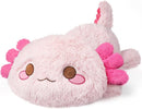 Cuckool Pink Axolotl Stuffed Animals, Microwavable Stuffed Animals Heating Pad for Cramps, Pain Stress Relief, Heatable & Coolable Lavender Scented Plush Toys for Anxiety, Women & Kids Bedtime by TinyTreasures Baby Boutique