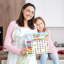 Reward Chart for Kids,Magnetic Behavior Chore Chart for Kids at Home,26 Rainbow Blue Chore Charts,1960 Star Stickers,56 Reward Stickers,Incentive Chore Chart to Develop Responsibility and Good Habits by CozyNest Decor
