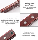 Hori Hori Garden Knife Tool - Stainless Gardening knife,With Sheath Soil Knife,Weeding Knife Yes Garden Digging, for Gardeners 2PACK by GreenHaven Gardens