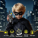 Bat Walkie Talkies for Kids with Flashing Eye Lights, Stealth Spaceship & Winged Dart Design, 2 Pack 2 Way Radio 3-12 Year Old Boy Toys, Outdoor Hiking Toys for Kid 3-5 4-6 6-8 8-10 Boys Birthday Gift by TinyTreasures Baby Boutique