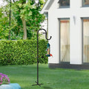 5-Prong Shepherd Hooks for Outdoor, Heavy Duty Iron Garden Hooks for Hanging Plants, Bird Feeders, Lanterns, Solar Lights, and Wedding Decor – Rust-Resistant, Adjustable, Easy to Install 36 Inch by GreenHaven Gardens