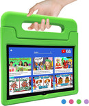 Kids Tablet, 10.1 Inch Tablet for Kids Android 14, 64GB Octa-Core, WiFi, Big Battery, Kids Space, Parental Control 1280 * 800 HD Display Children Tablets Green by TinyTreasures Baby Boutique