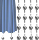 16 Pack Heavy Duty Curtain Weights, Heavy Weights for Outdoor Curtains of Pergola Patio Gazebo Cabana, Stainless Steel Weight Clip Down Curtain, Garden Flag, Shower Curtain, Tablecloth by GreenHaven Gardens