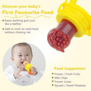 WAJIAYON Baby Fruit Feeder/Fresh Food Feeder Pacifier (3 Pack)- Infant Teething Feeders | Silicone Teether for Babies | Baby Solid Food Pacifier Essentials for Babies Toddlers Infants Kids by TinyTreasures Baby Boutique