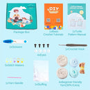 Eelexa Crochet Kit for Beginners, Amigurumi Crocheting Animal Kits, with Step-by-Step Video Tutorials for Kids Adults Beginner - 2 Pack Turtles by TinyTreasures Baby Boutique