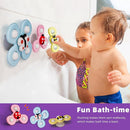 LiKee Strong Suction Cup Fidget Rotating Sensory Bath Toys for Baby 12 18 Months Airplane Car Travel Table & Window Toys for 1 2 Years Old Toddler Boys and Girls (Insect-2) by TinyTreasures Baby Boutique