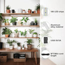 Wiaxulay Grow Lights for Indoor Plants, Full Spectrum 6000K LED Grow Light Strip Sunlike Growing Lamp with 6/12/16H Timer, 3 Switch Modes, 5 Dimmable Levels for Hydroponics Succulent Seedling, 2 Pack by GreenHaven Gardens